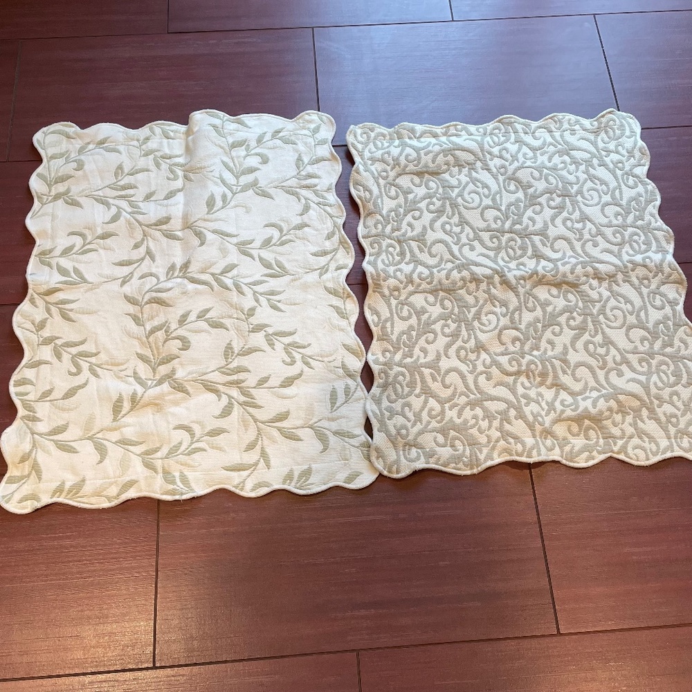 2 Colchas S. Domingos matelasse pillow shams